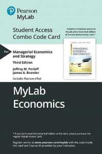Mylab Economics with Pearson Etext -- Combo Access Card -- for Managerial Economics and Strategy （3RD）