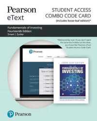 Pearson Etext for Fundamentals of Investing -- Combo Access Card （14 PSC）