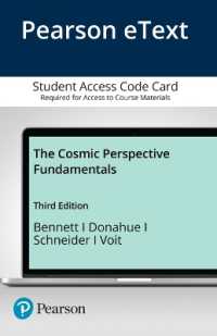 Pearson Etext the Cosmic Perspective Fundamentals Access Card （3 PSC）