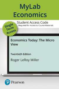 Economics Today Mylab Access Card : The Micro View （20 PSC）