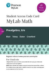 Mylab Math with Pearson Etext -- 18 Week Standalone Access Card -- for Prealgebra （6 PSC）
