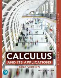 Mylab Math with Pearson Etext -- 18 Week Standalone Access Card -- for Calculus and Its Applications （12 PSC BRI）