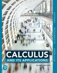 Mylab Math with Pearson Etext -- 18 Week Standalone Access Card -- for Calculus and Its Applications （2 PSC）