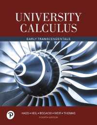 Mylab Math with Pearson Etext -- 18 Week Standalone Access Card -- for University Calculus : Early Transcendentals （4 PSC）