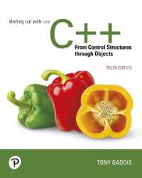 Starting Out with C++ from Control Structures through Objects （10TH Looseleaf）