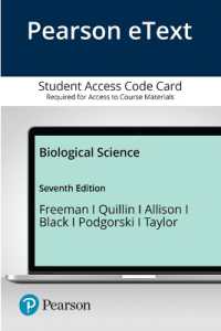 Pearson Etext Biological Science Access Card （7 PSC）