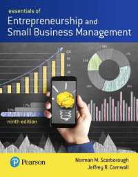 Essentials of Entrepreneurship and Small Business, Student Value Edition + 2019 Mylab Entrepreneurship with Pearson Etext -- Access Card Package （9TH）
