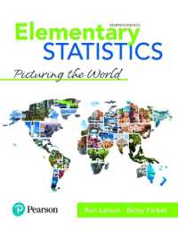 Elementary Statistics : Picturing the World, Loose-Leaf Edition Plus Mylab Statistics with Pearson Etext -- 18 Week Access Card Package （7TH）