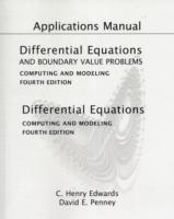 Applications Manual for Differential Equations and Boundary Value Problems : Computing and Modeling （4TH）