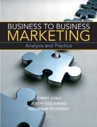 Business-to-Business Marketing : Analysis and Practice