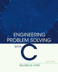 Engineering Problem Solving with C （4TH）