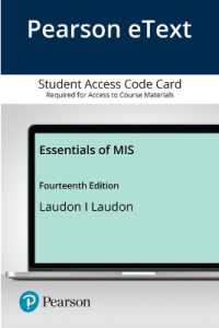Pearson Etext for Essentials of Mis - Access Card （14 PSC）