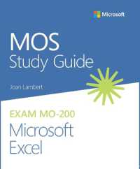 MOS Study Guide for Microsoft Excel Exam MO-200 (Mos Study Guide)