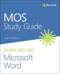 MOS Study Guide for Microsoft Word Exam MO-100 (Mos Study Guide)