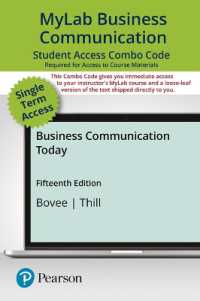 Business Communication Today Mylab Combo Access Card （15 PSC）