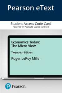 Economics Today Pearson Etext Access Card : The Micro View （20 PSC）