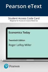 Economics Today Pearson Etext Access Card （20 PSC）