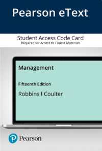 Management Pearson Etext Access Card （15 PSC）