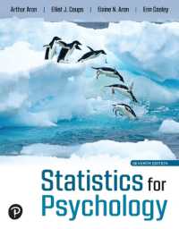 Statistics for Psychology （7TH）