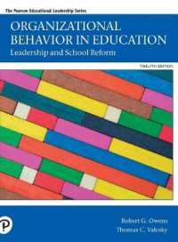 Organizational Behavior in Education : Leadership and School Reform （12TH）