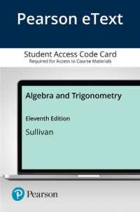 Algebra and Trigonometry Pearson Etext Access Card （11 PSC）