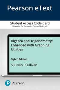 Algebra and Trigonometry Enhanced with Graphing Utilities Pearson Etext Access Card （8 PSC）