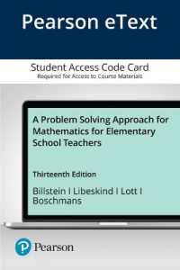 A Problem Solving Approach for Mathematics for Elementary School Teachers Pearson Etext Access Card （13 PSC）