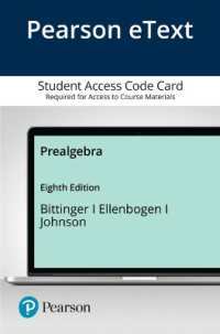 Prealgebra Access Pearson Etext Access Card （8 PSC）