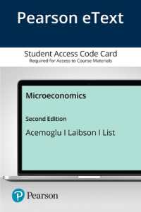 Microeconomics Pearson Etext Access Card （2 PSC）