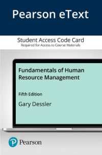 Fundamentals of Human Resource Management Pearson Etext Access Card （5 PSC）