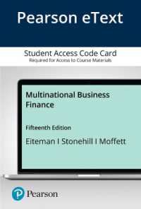 Multinational Business Finance Pearson Etext Access Card （15 PSC）
