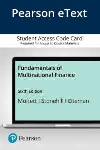 Fundamentals of Multinational Finance Pearson Etext Access Card （6 PSC）