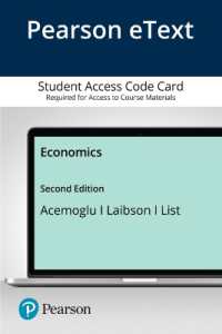 Economics Pearson Etext Access Card （2 PSC）
