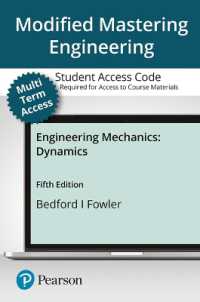 Modified Mastering Engineering with Pearson Etext Access Card for Engineering Mechanics : Dynamics （5 PSC）