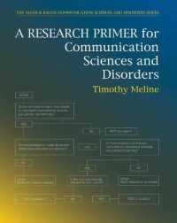 Research Primer for Communication Sciences and Disorders, a