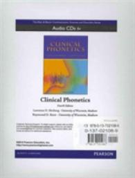 Clinical Phonetics (4-Volume Set) (The Allyn & Bacon Communication Sciences and Disorders Series) （4TH）