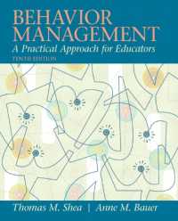 Behavior Management : A Practical Approach for Educators （10TH）