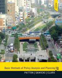 Basic Methods of Policy Analysis and Planning （3RD）