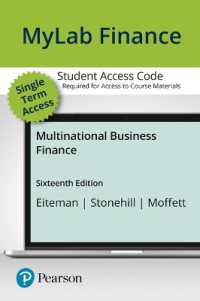 Mylab Finance with Pearson Etext Access Card for Multinational Business Finance