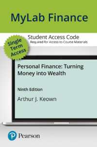 Mylab Finance with Pearson Etext Access Card for Personal Finance