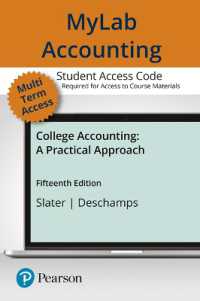 Mylab Accounting with Pearson Etext Access Card for College Accounting