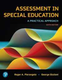 Assessment in Special Education : A Practical Approach （6TH）