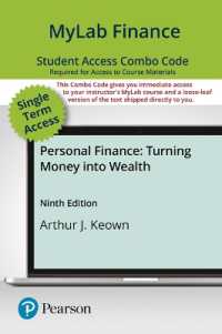 Mylab Finance with Pearson Etext Combo Access Card for Personal Finance