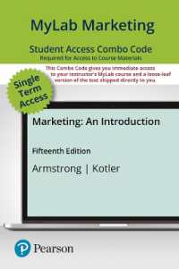 Mylab Marketing with Pearson Etext Combo Access Card for Marketing : An Introduction