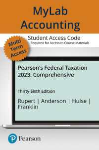 Mylab Accounting with Pearson Etext Access Card for Pearson's Federal Taxation 2023 Comprehensive （36 PSC）