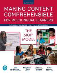 Making Content Comprehensible for Multilingual Learners : The Siop Model （6TH）