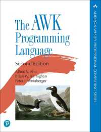 The AWK Programming Language (Addison-wesley Professional Computing Series) （2ND）