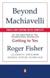 Beyond Machiavelli : Tools for Coping with Conflict