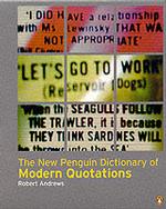 The New Penguin Dictionary of Modern Quotations （Revised ed.）