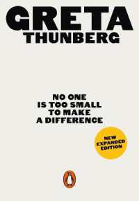 グレタ・トゥーンベリ　スピーチ集<br>No One Is Too Small to Make a Difference